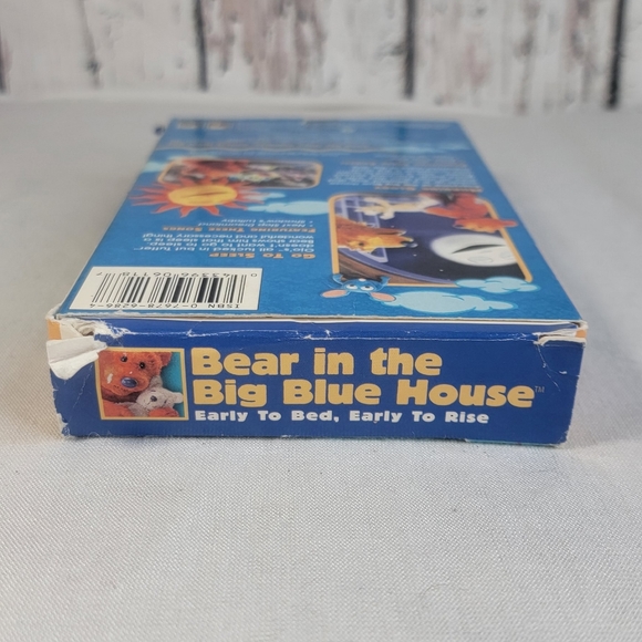 Bear in the Big Blue House - Early to Bed, Early to Rise [VHS] RARE Jim Henson - Picture 6 of 8
